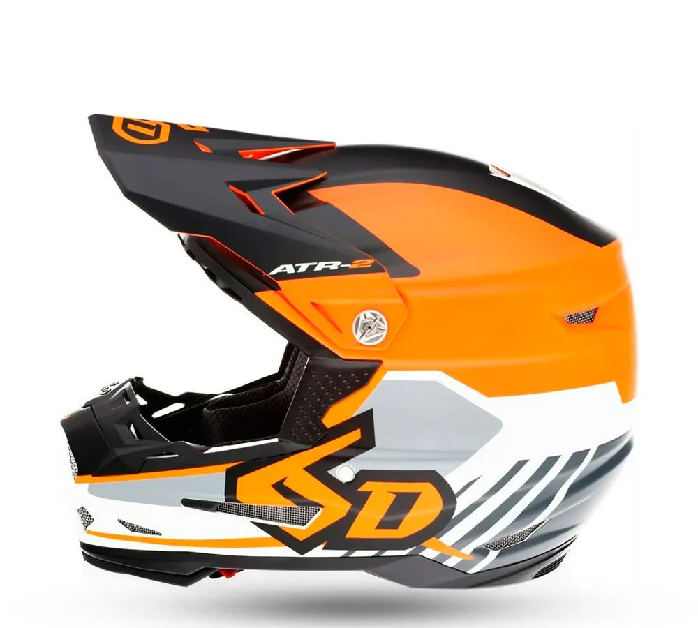 Casco Off-Road ATR-2 Target Neon Orange | 6D Helmets