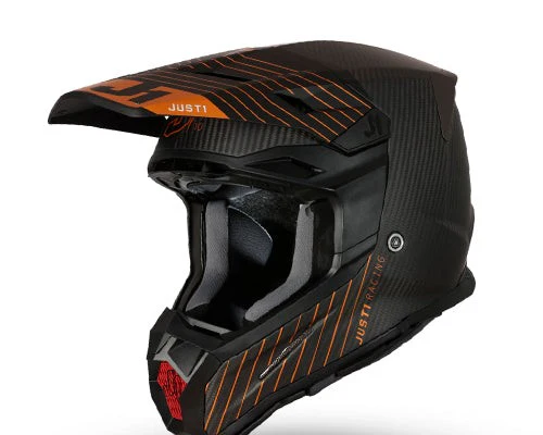 Casco Off Road J22 de carbono 3K 10th Bronze Black | Just 1 Racing