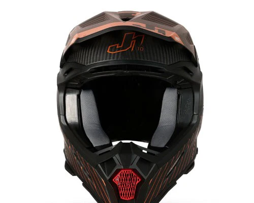 Casco Off Road J22 de carbono 3K 10th Bronze Black | Just 1 Racing - Image 3
