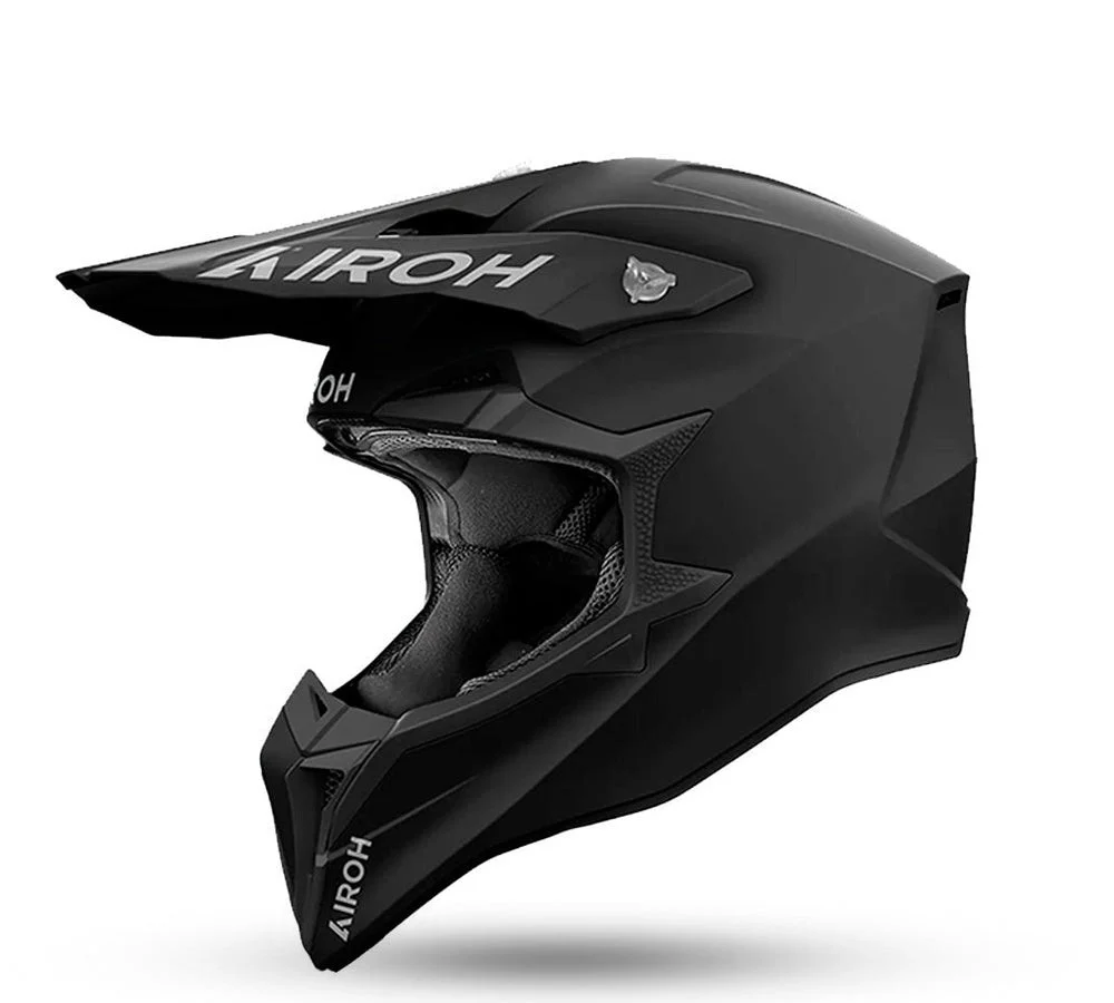 Casco Off-Road modelo WRAAAP Black Matt  | AIROH