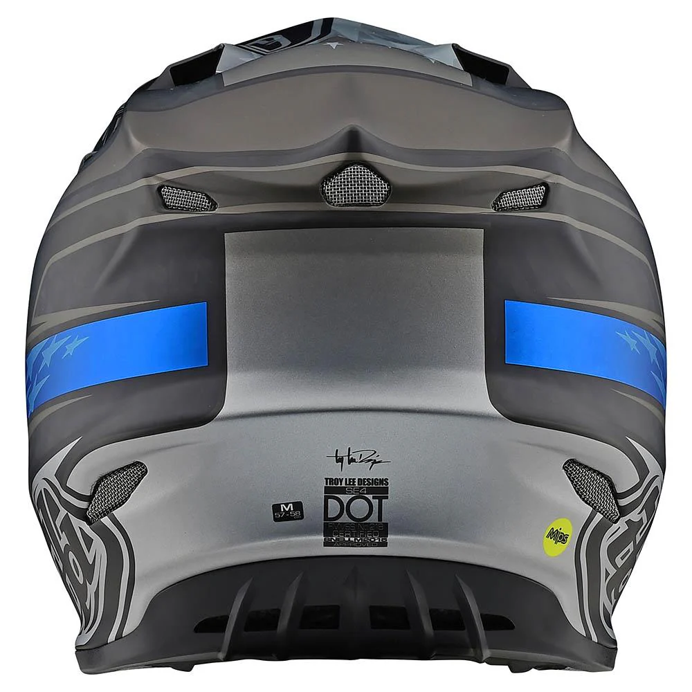Casco Se4 Carbon Speed Black/Gray MIPS Troy Lee Designs - Image 3