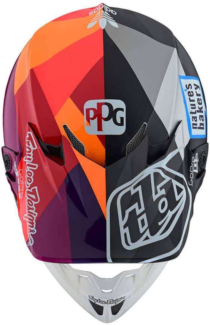 Casco Se4 Composite Jet Red/Yellow Troy Lee - Image 4