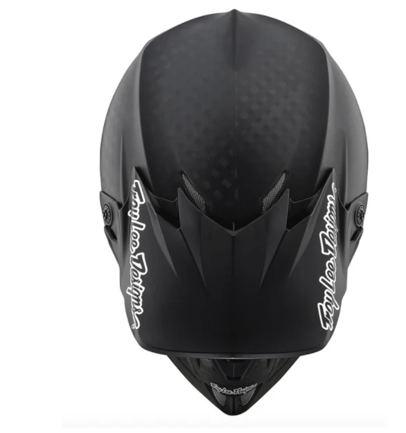Casco Se4 Ece Carbon Midnight Black/Chorme Troy Lee Designs - Image 3