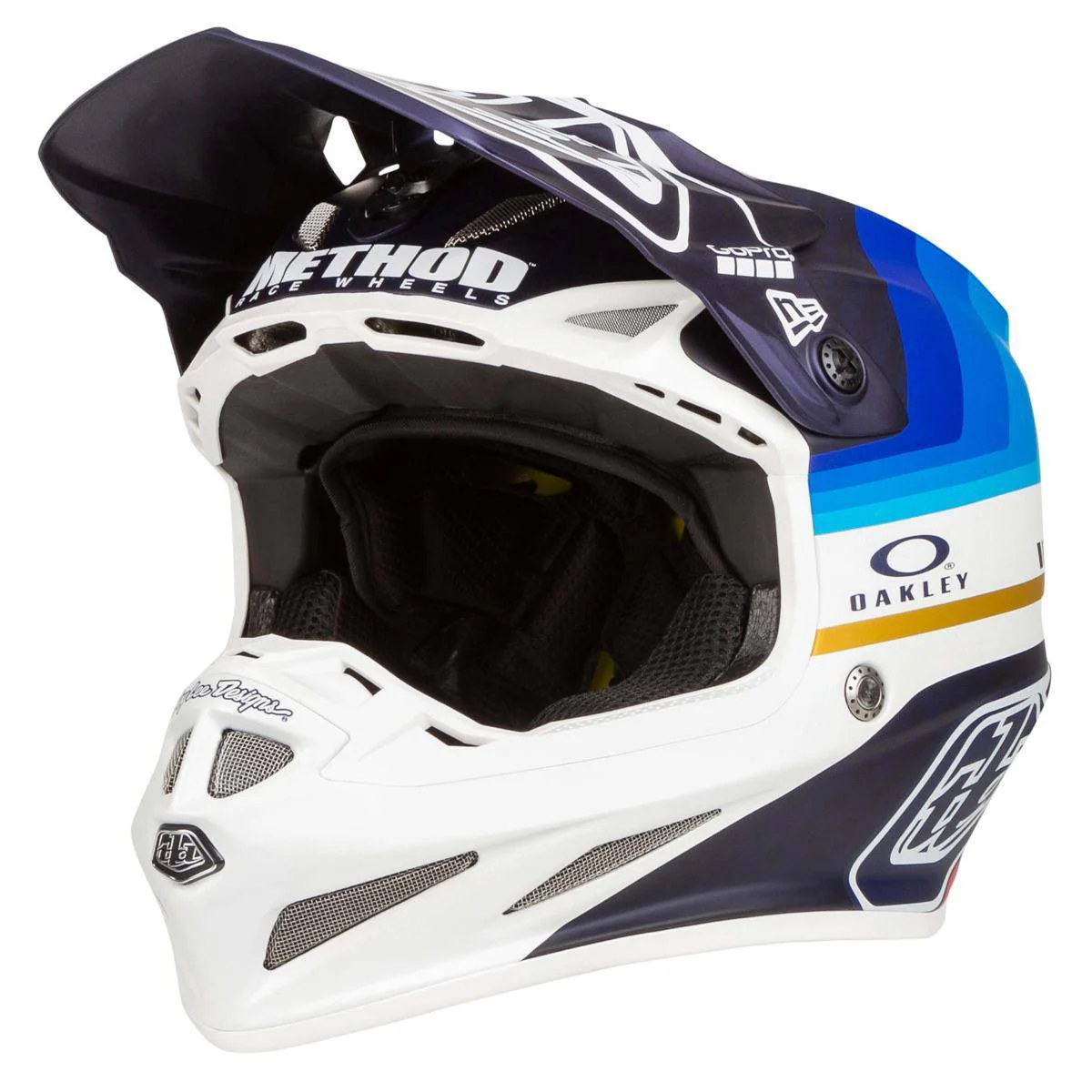 Casco Se4 Ece Carbon Mirage Navy White Troy Lee Designs - Image 3