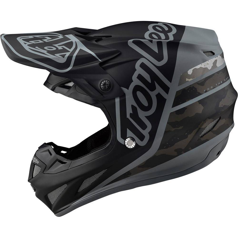 Casco Se4 Ece Composite Silhouette Black Camo Troy Lee Designs