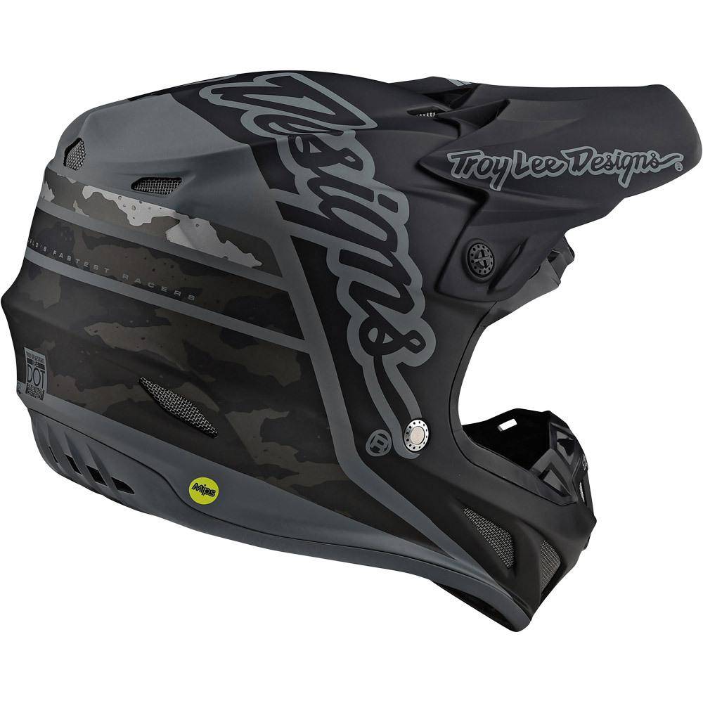 Casco Se4 Ece Composite Silhouette Black Camo Troy Lee Designs - Image 2