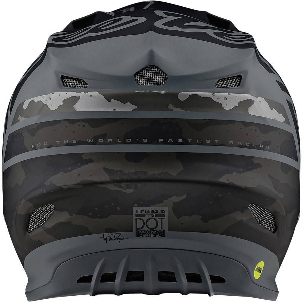 Casco Se4 Ece Composite Silhouette Black Camo Troy Lee Designs - Image 3