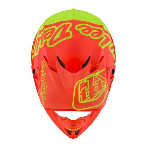 Casco Se4 Ece Composite Silhouette Orange Yellow Troy Lee - Image 4
