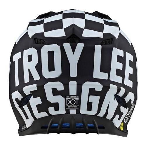 Casco Se4 Polyacrylite Checker Black / White Troy Lee Designs - Image 5