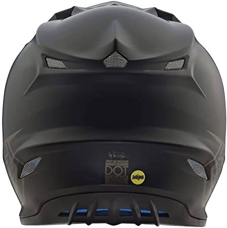 Casco Se4 Polyacrylite Mono Black Troy Lee Designs - Image 3