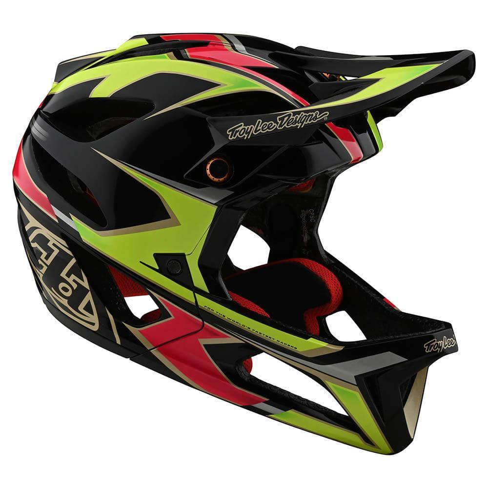 Casco Stage Ropo Pink Yellow Troy Lee Designs - Image 3