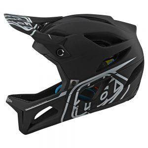 Casco Stage Stealth Black Silver Troy Lee
