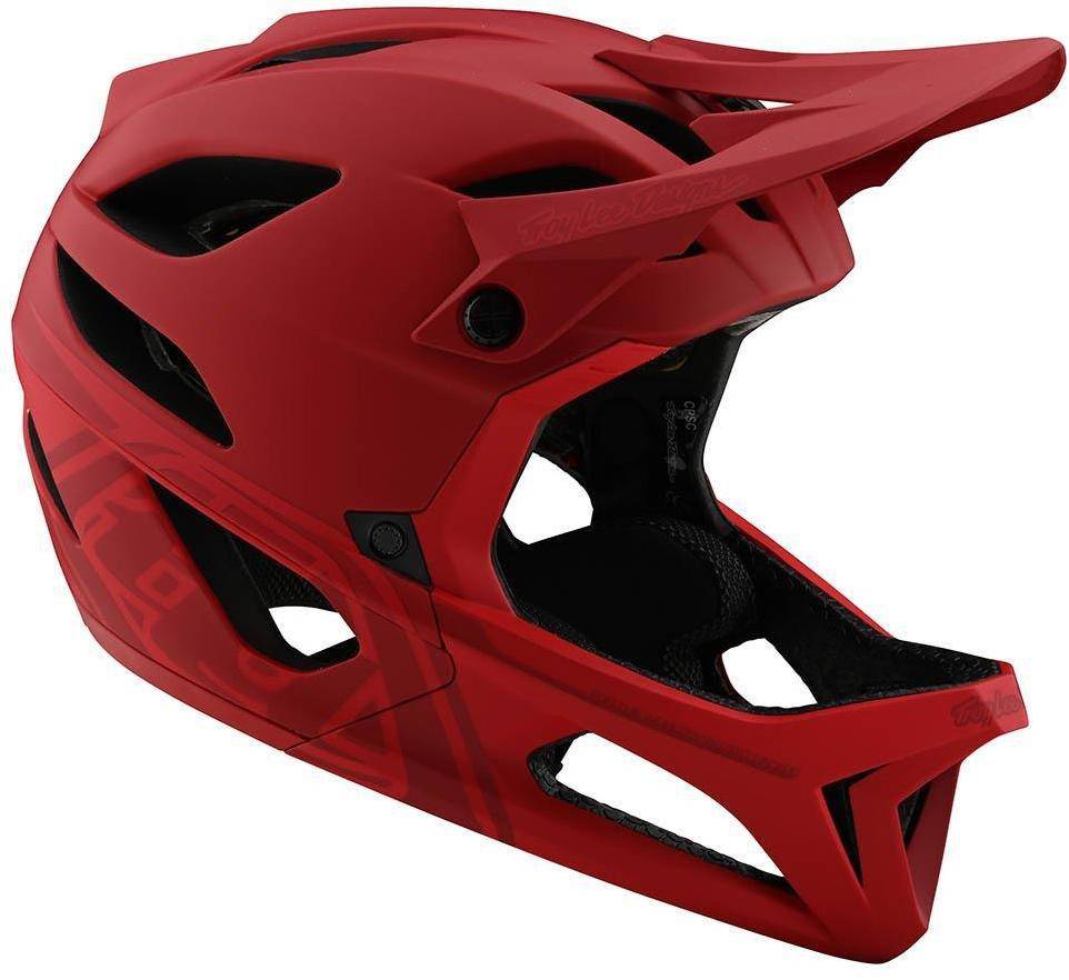 Casco Stage Stealth Red Troy Lee - Image 2