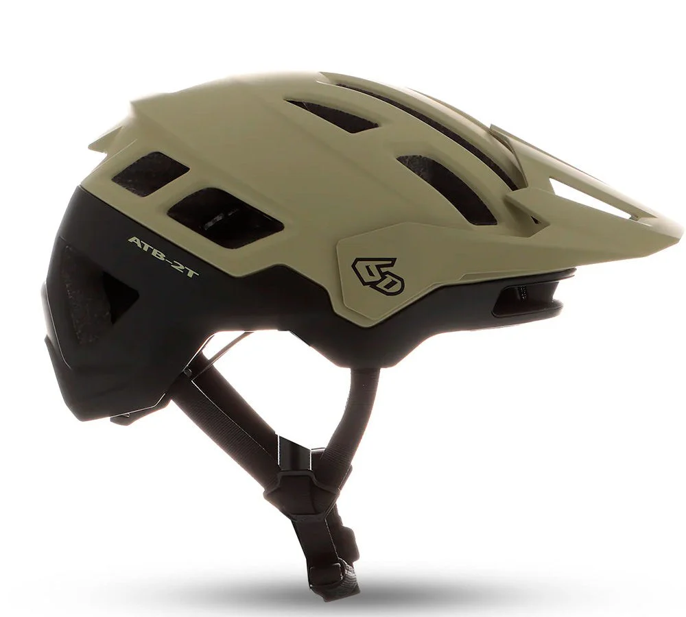 Casco trail para ciclismo ATB-2T Sand Black Matt | 6D Helmets