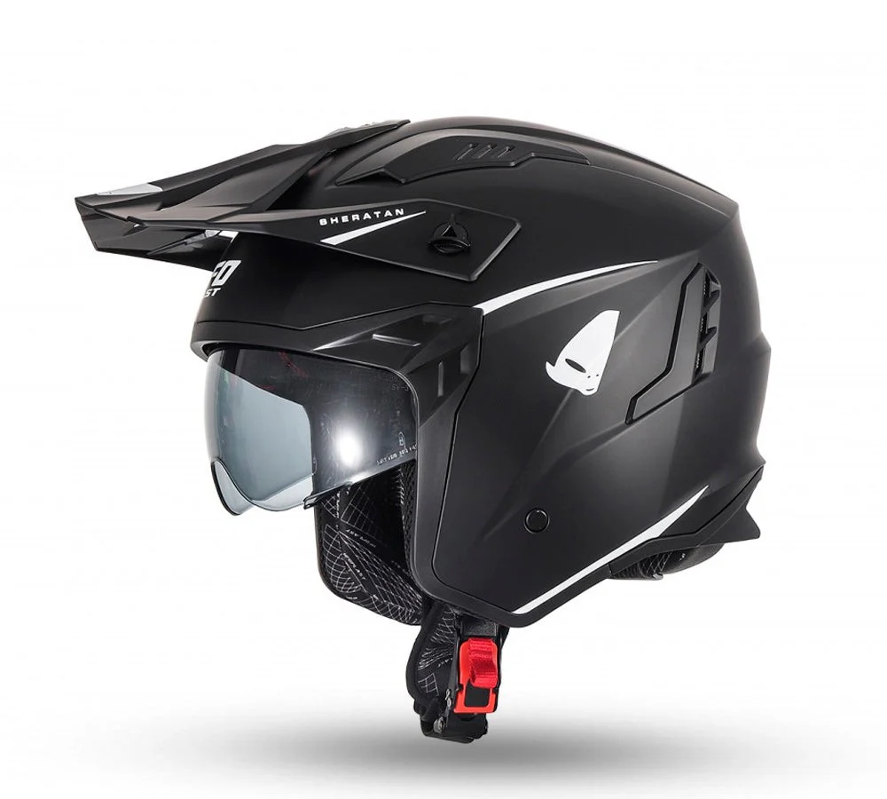 Casco urbano modelo Sheratan Jet Black Matt | UFO Plast