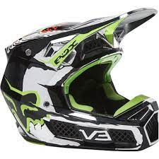 Casco V3 Rs Ryke Ece [Chrm] Fox Racing