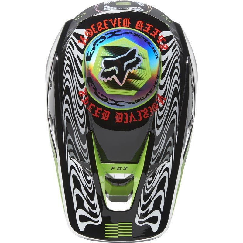 Casco V3 Rs Ryke Ece [Chrm] Fox Racing - Image 3