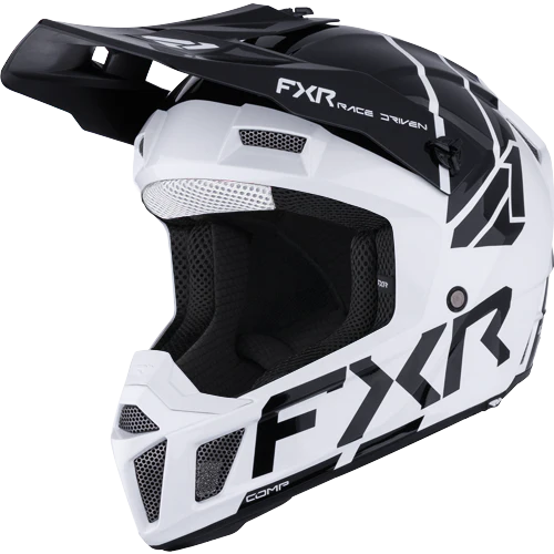 Casco Youth Fxr Clutch Comp Mx White/Black