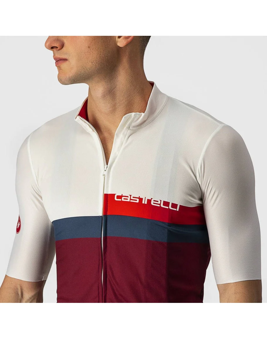 Castelli Jersey A Blocco Ivory - Image 3