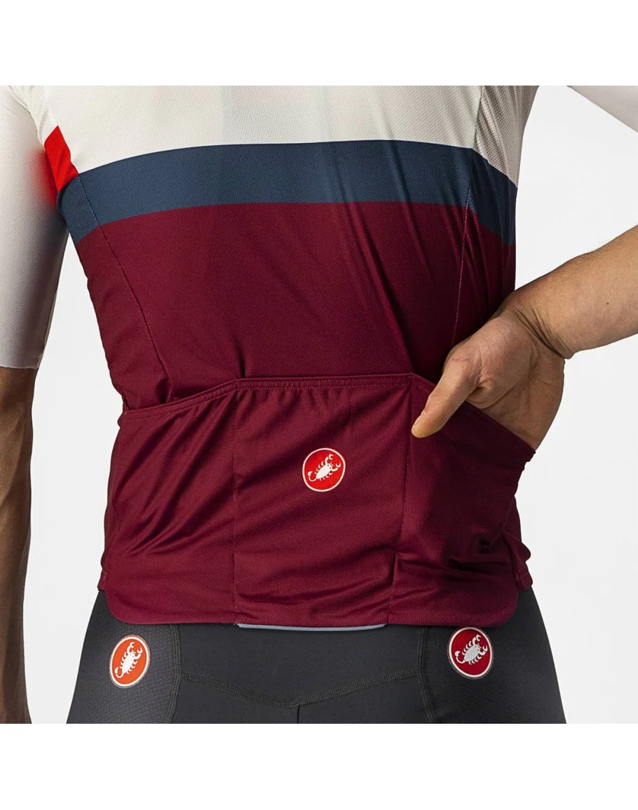 Castelli Jersey A Blocco Ivory - Image 5