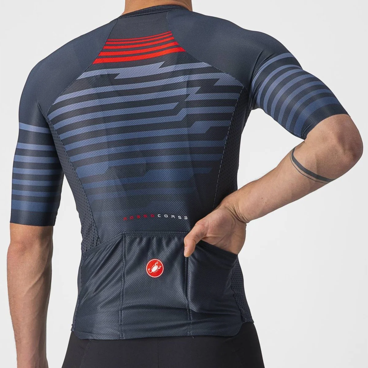 Jersey Castelli Climber'S 3.0 SL Savile Blue - Image 4