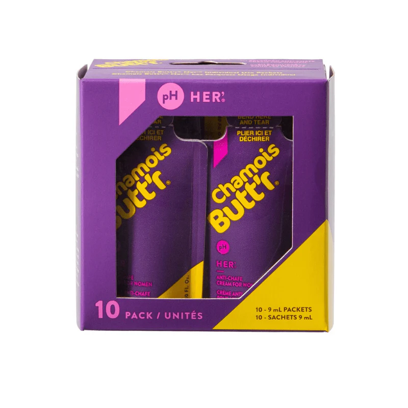 Chamois Butt'r Her' - (10 Pack) .30oz Packets