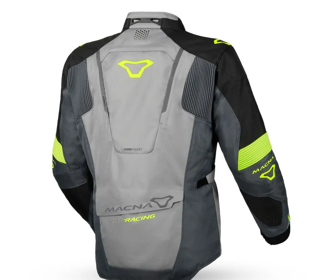 Chaqueta adventure modelo Notch. Color negro/gris/fluo | Macna - Image 2