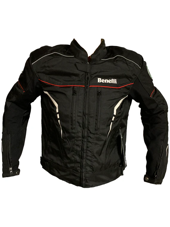Chaqueta Coper-Tex Negro/Rojo Benelli