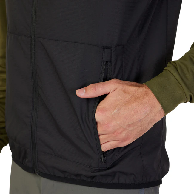 Chaqueta Cortavientos Bicicleta Ranger Sin Mangas Negro Fox - Image 4