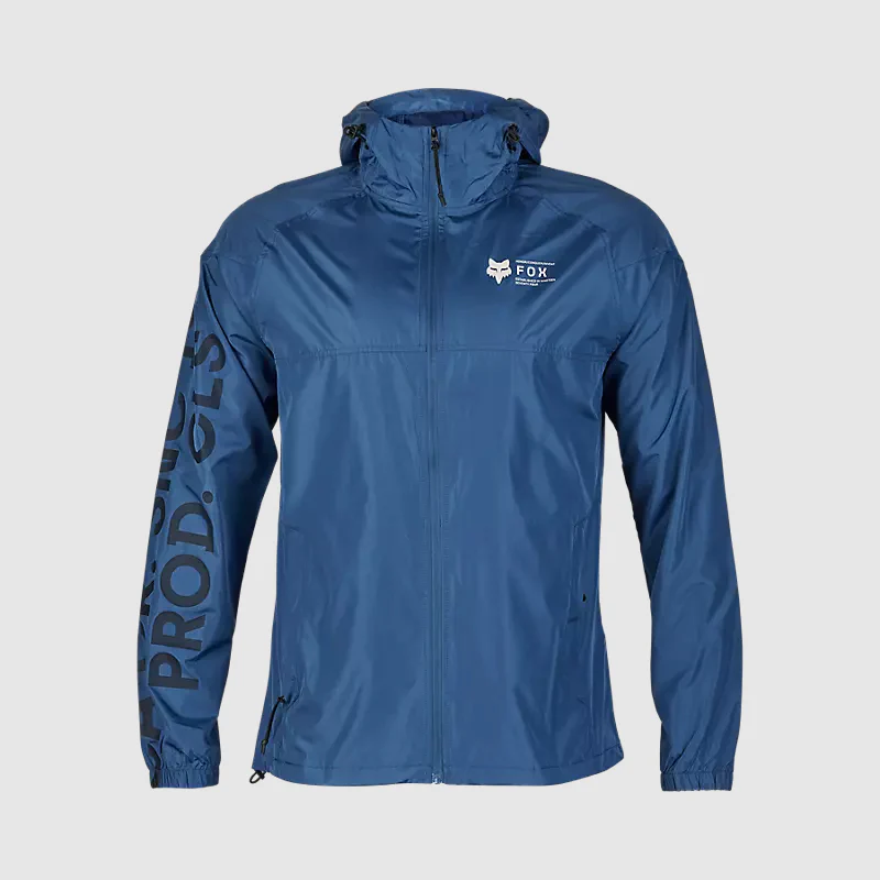 Chaqueta Cortavientos Lifestyle Barge Azul Fox - Image 3