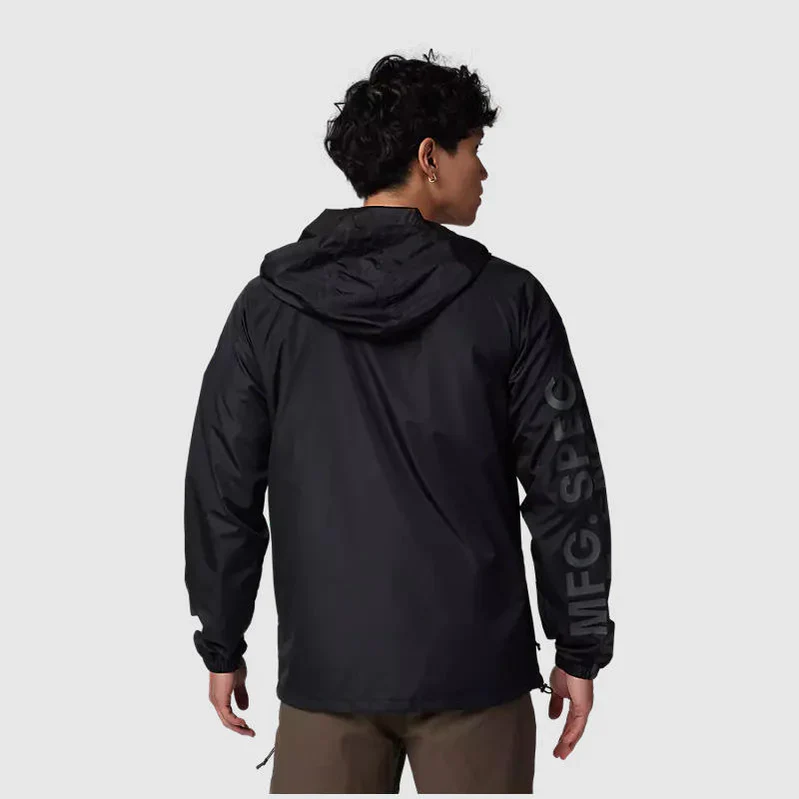 Chaqueta Cortavientos Lifestyle Fox Barge Negro - Image 2
