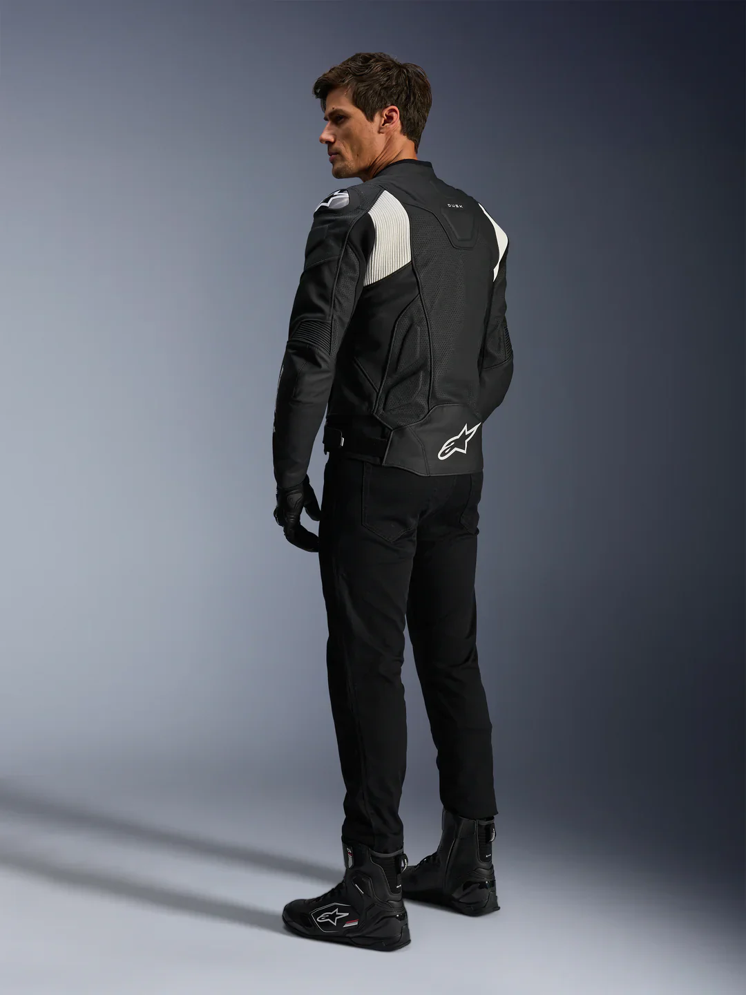 Chaqueta De Cuero Alpinestars Dusk Airflow - Image 3