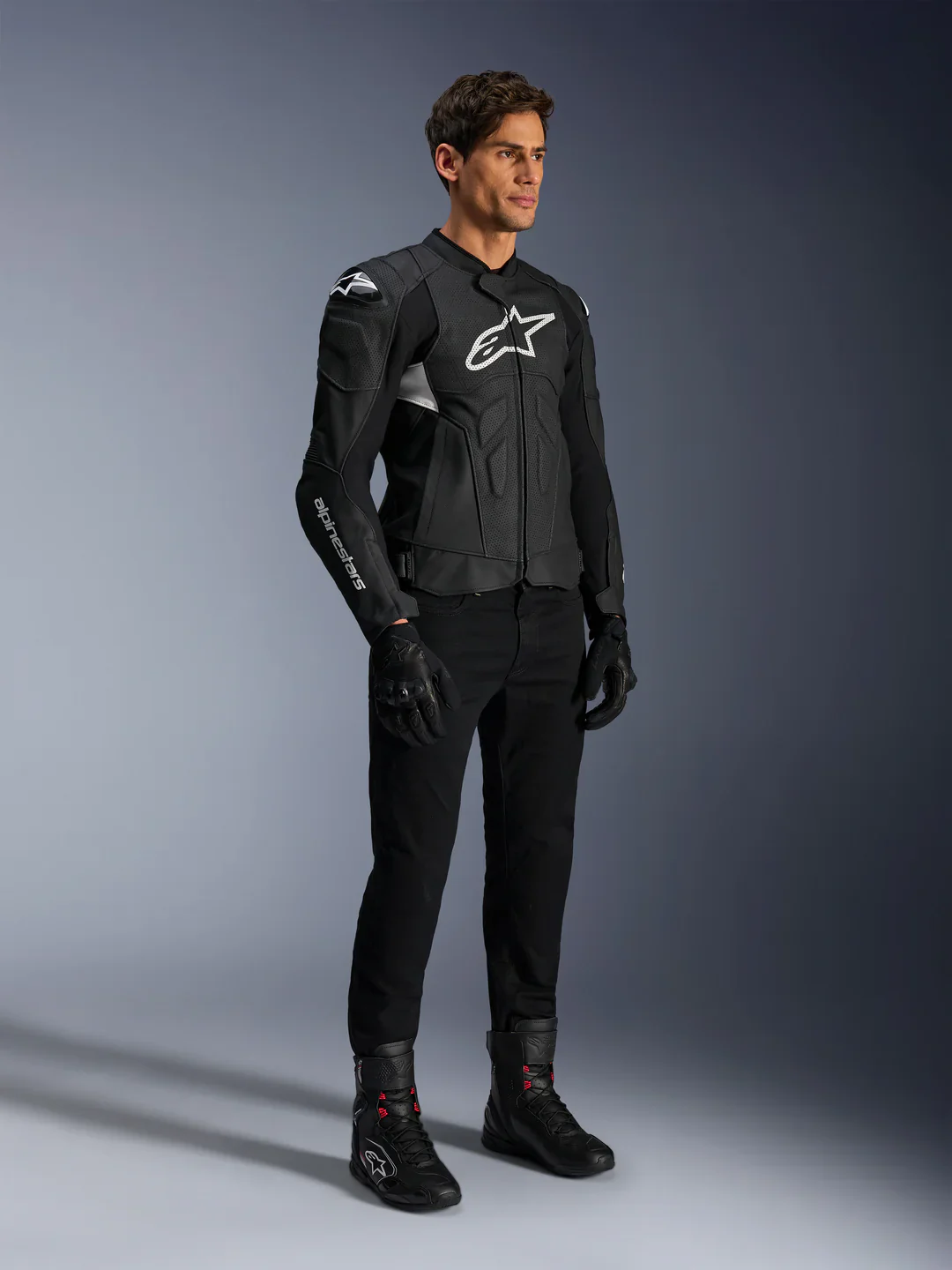 Chaqueta De Cuero Alpinestars Dusk Airflow - Image 4