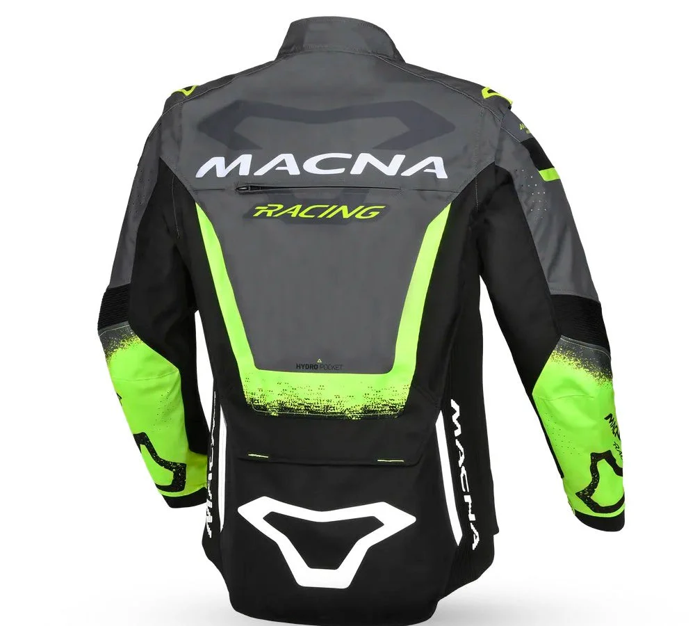 Chaqueta de adventure modelo Landmark. Color negro/fluo | Macna - Image 2