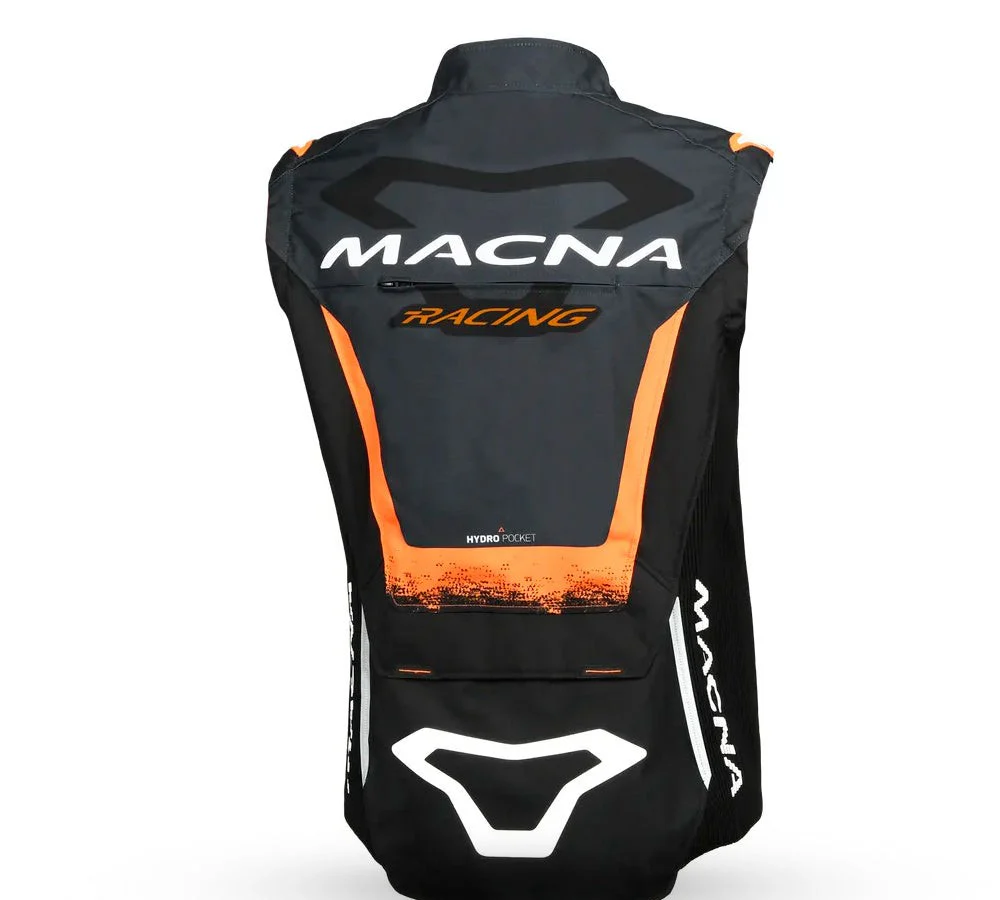 Chaqueta de enduro modelo Landmark. Color negro/naranjo | Macna - Image 4