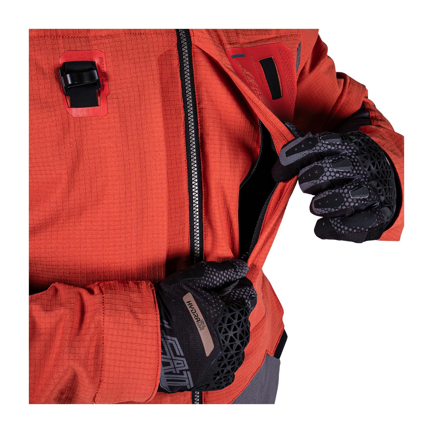 Chaqueta De Moto Leatt Adventure Rally 5.5 Burn - Image 4