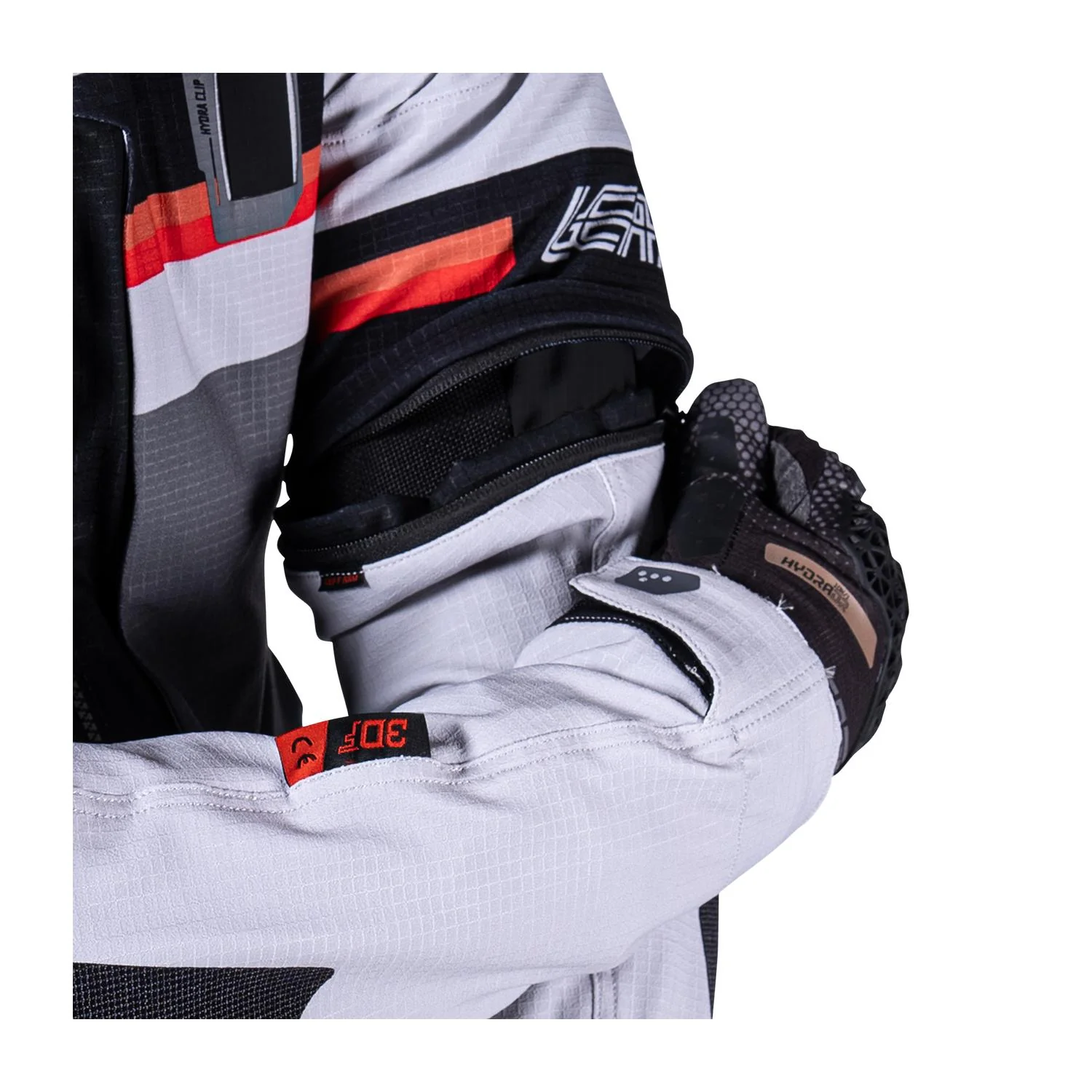 Chaqueta De Moto Leatt Adventure Rally 5.5 Gris - Image 3