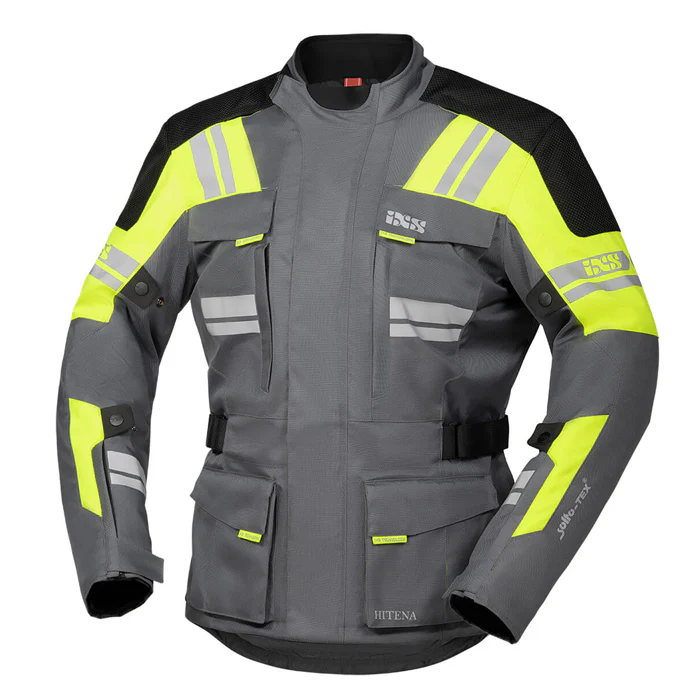 Chaqueta de Moto Tour Blade-st 2.0 Gris / Amarillo IXS