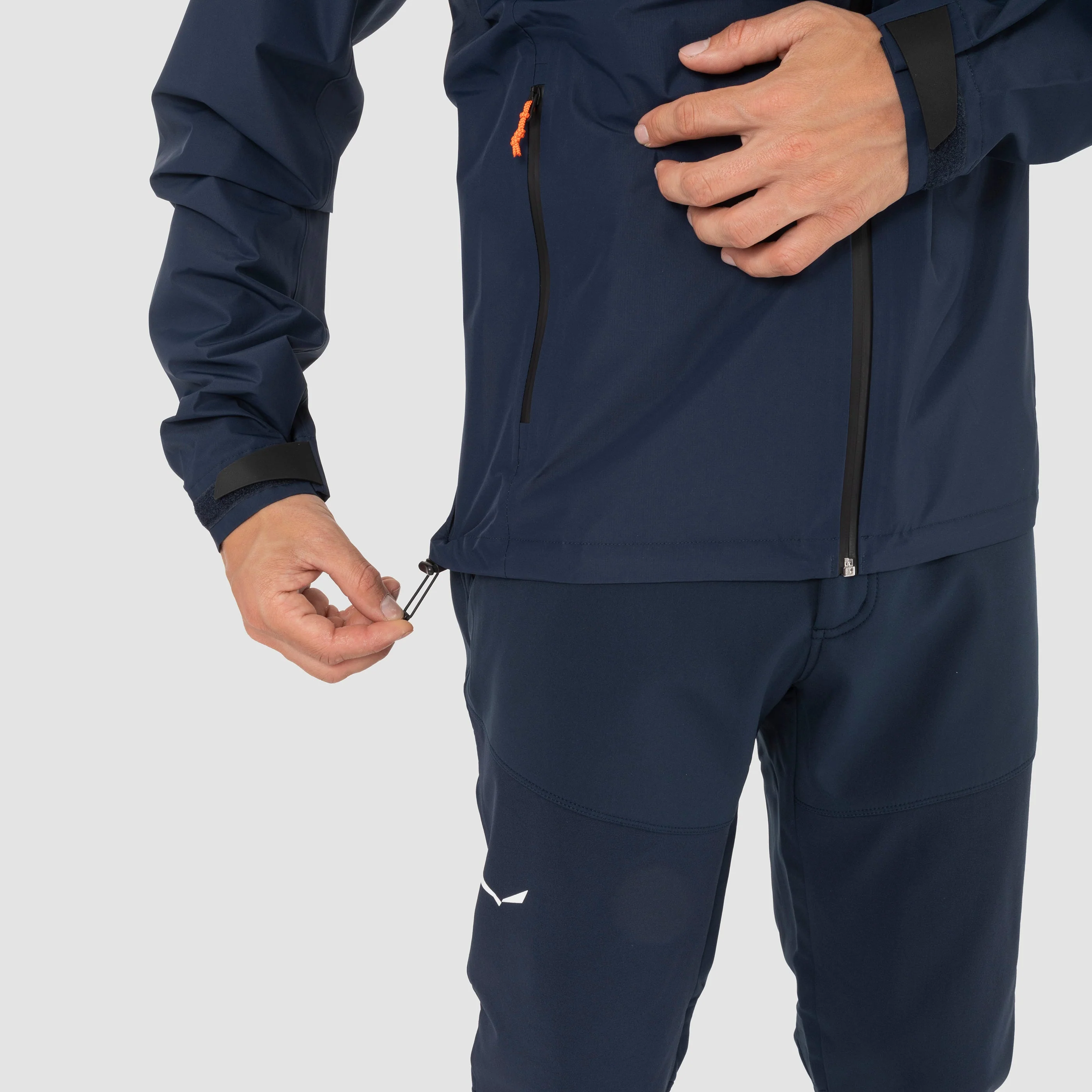 Chaqueta Hombre Puez PTX 2.5 L Salewa Navy - Image 4