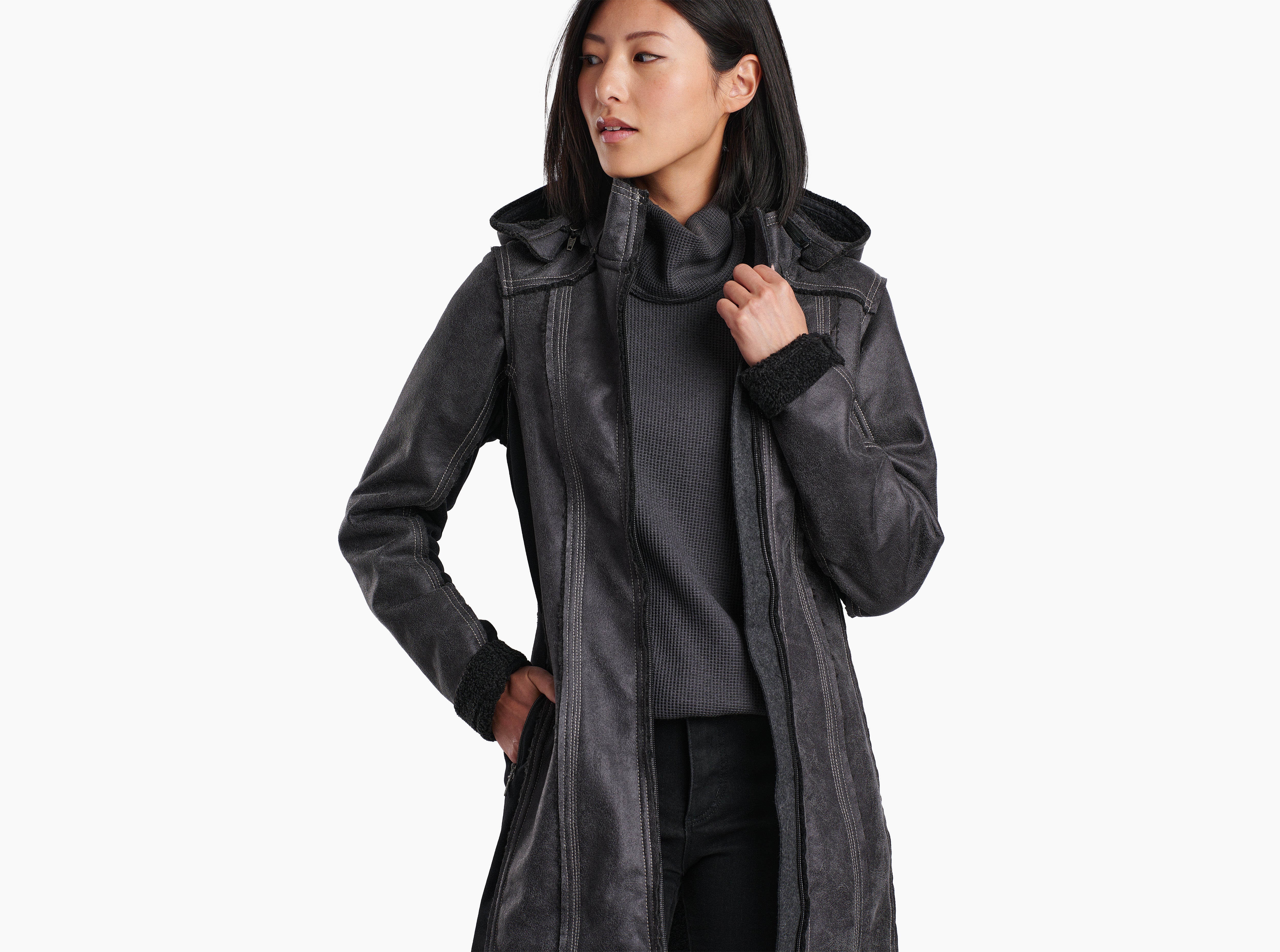 Chaqueta Kühl W's Dani Sherpa Trench - Image 7