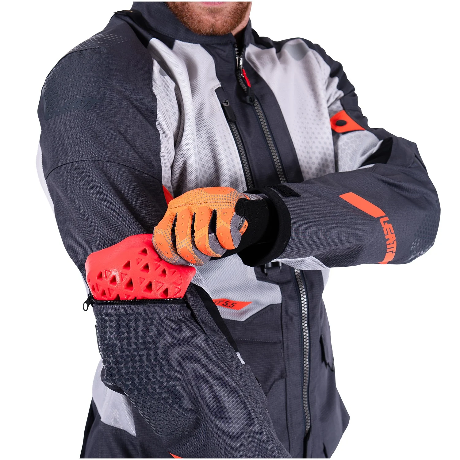 Chaqueta Leatt ADV FlowTour 5.5 Iron - Image 3