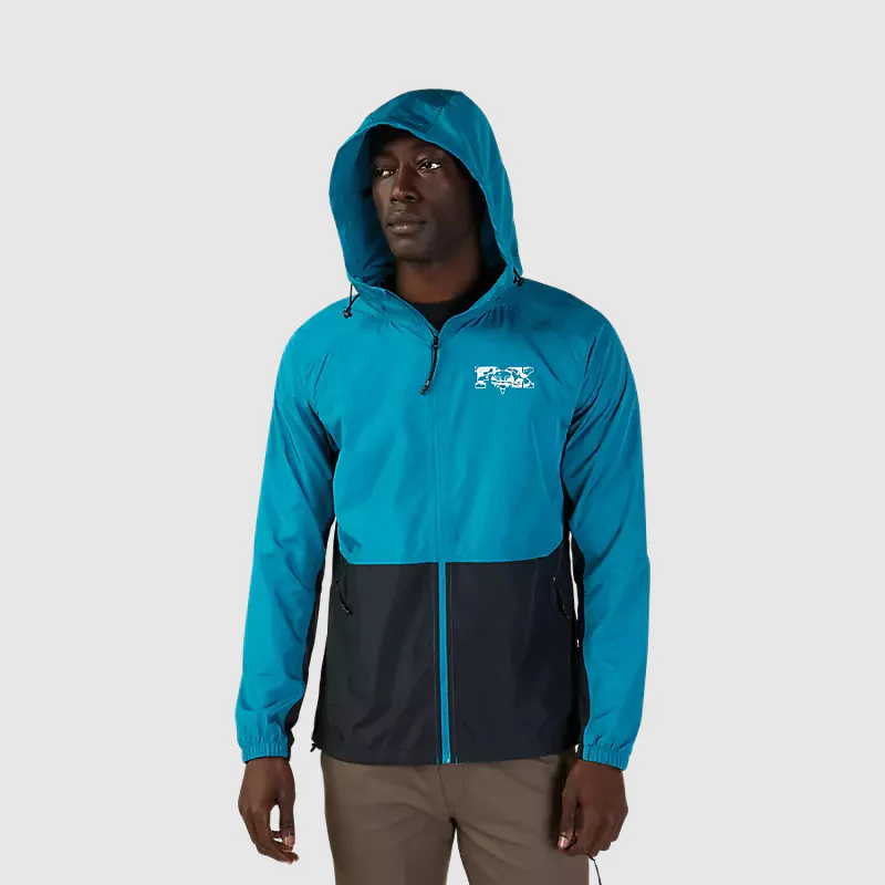 Chaqueta Lifestyle Cortavientos Cienega Celeste Fox - Image 6