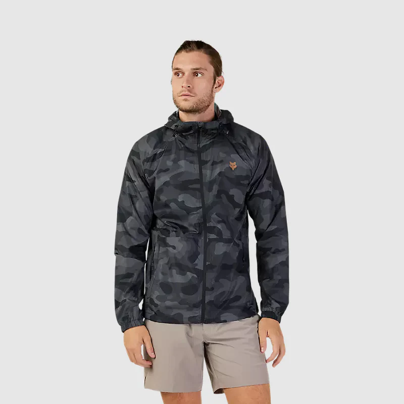 Chaqueta Lifestyle Cortavientos Fox Head Camo Negro Fox - Image 2