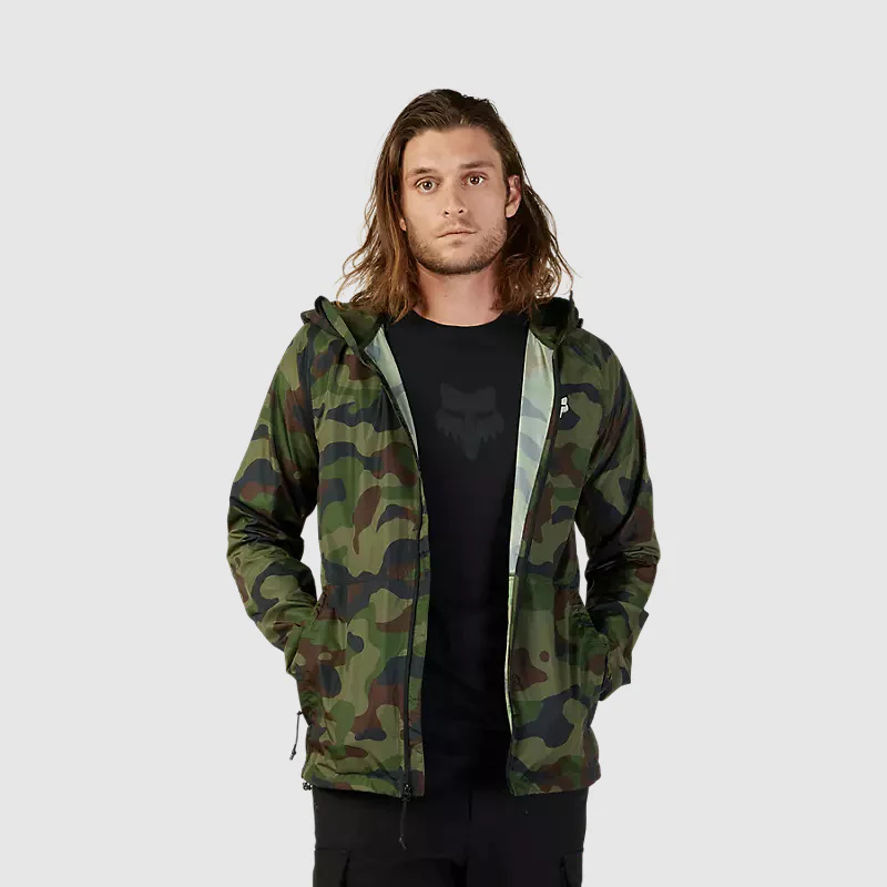 Chaqueta Lifestyle Cortavientos Fox Head Camo Verde Fox - Image 4