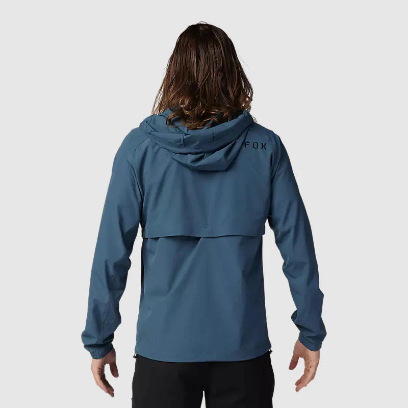 Chaqueta Lifestyle Cortavientos Survivalist Azul Acero Fox - Image 4