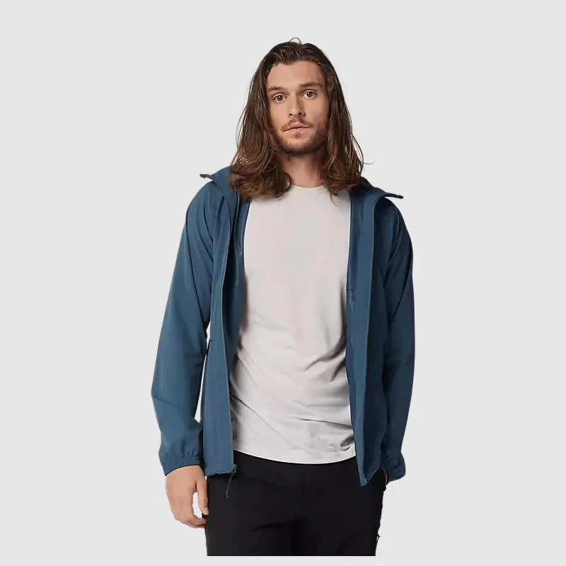 Chaqueta Lifestyle Cortavientos Survivalist Azul Acero Fox - Image 5