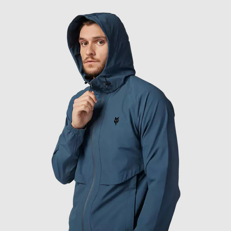Chaqueta Lifestyle Cortavientos Survivalist Azul Acero Fox - Image 6