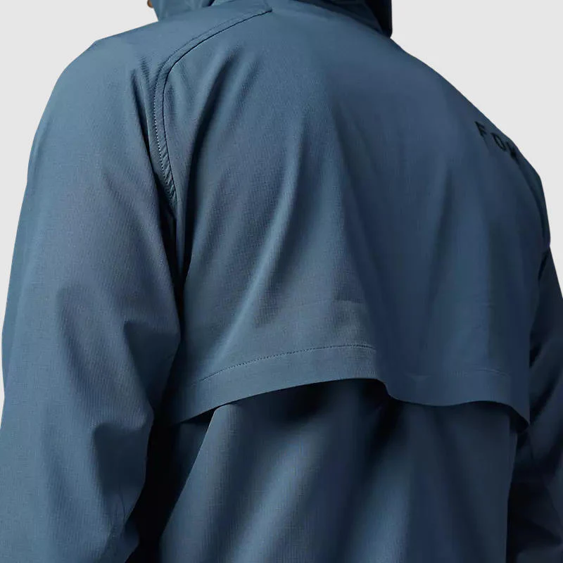 Chaqueta Lifestyle Cortavientos Survivalist Azul Acero Fox - Image 9
