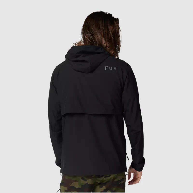 Chaqueta Lifestyle Cortavientos Survivalist Negro Fox - Image 4
