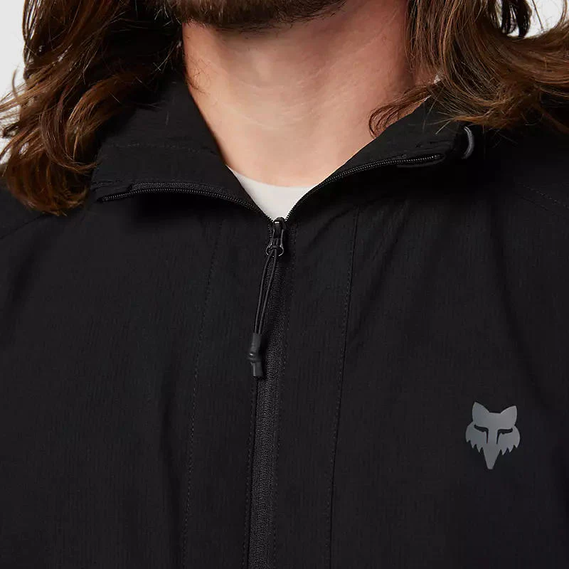 Chaqueta Lifestyle Cortavientos Survivalist Negro Fox - Image 5